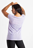 Blusa Fitness Lilás Manga Curta | REF: BLMC1